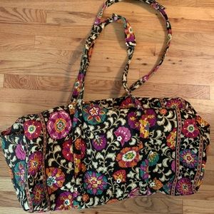 Vera Bradley Large Travel Duffel Retired Suzani